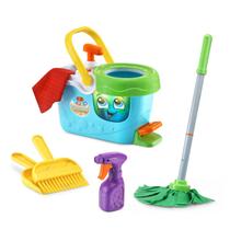 Conjunto de brinquedos de limpeza LeapFrog Clean Sweep Learning Caddy 3-5y Conjunto de brinquedos de limpeza LeapFrog Clean Sweep Learning Caddy 3-5y