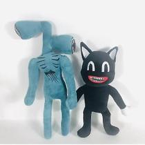 Conjunto de brinquedos de pelúcia Anime Sirenhead Siren Head Stuffed Doll 30 cm Conjunto de brinquedos de pelúcia Anime Sirenhead Siren Head Stuffed Doll 30 cm