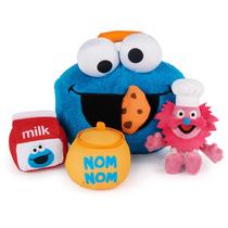 Conjunto de brinquedos de pelúcia GUND Sesame Street Cookie Monster & Gonger 20 cm Conjunto de brinquedos de pelúcia GUND Sesame Street Cookie Monster & Gonger 20 cm