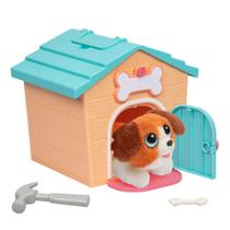 Conjunto de Brinquedos de Pelúcia Little Live Pets My Puppy's Home - Canil Incluído