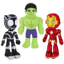 Conjunto de brinquedos de pelúcia Marvel Spidey & His Amazing Friends 8