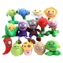 Conjunto de brinquedos de pelúcia Plants and Zombies de 14 peças uiuoutoy Conjunto de brinquedos de pelúcia Plants and Zombies de 14 peças uiuoutoy