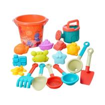 Conjunto De Brinquedos De Praia Para Crianças, Ferramentas Para Escavar Areia, Balde, Presente De