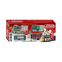 Conjunto De Brinquedos De Trem Elétrico De Natal Para Crianças, Locomotiva a Vapor Em Metal Fundido, Conjunto De Brinquedos De Trem Elétrico De Natal Para Crianças, Locomotiva a Vapor Em Metal Fundido,