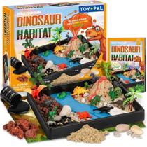 Conjunto de brinquedos Dinosaur Habitat Toy Pal com 12 bonecos de dinossauro 7+ Conjunto de brinquedos Dinosaur Habitat Toy Pal com 12 bonecos de dinossauro 7+