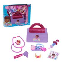 Conjunto de brinquedos Disney Junior Doc McStuffins Doctor's Bag com acesso.