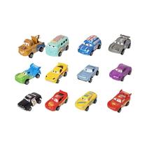 Conjunto De Brinquedos Disney Pixar Cars 2 Para Crianças, 12 Peças, Mini Carros Lightning McQueen,