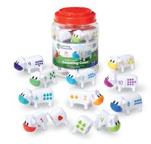 Conjunto de brinquedos e recursos de aprendizagem Snap-n-Learn Counting Cows, 20 unidades