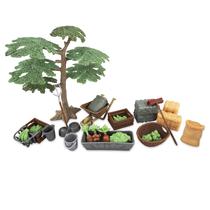 Conjunto de brinquedos Farm Feed Food Accessories TOYMANY 27 unidades para crianças Conjunto de brinquedos Farm Feed Food Accessories TOYMANY 27 unidades para crianças