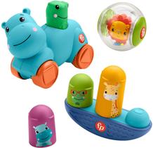 Conjunto de brinquedos Fisher-Price Hello Moves Play Kit para mais de 9 meses