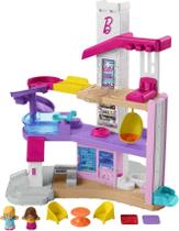 Conjunto de brinquedos Fisher-Price Little People Barbie Dreamhouse com mais de 18 meses Conjunto de brinquedos Fisher-Price Little People Barbie Dreamhouse com mais de 18 meses