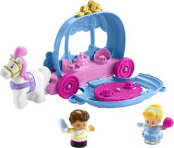 Conjunto de brinquedos Fisher-Price Little People Disney Princess Cinderella