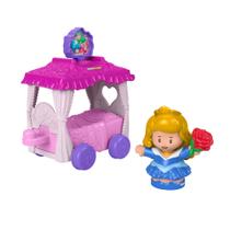 Conjunto de brinquedos Fisher-Price Little People Princess Parade Aurora Conjunto de brinquedos Fisher-Price Little People Princess Parade Aurora