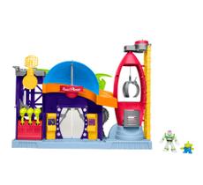 Conjunto de brinquedos Fisher-Price Toy Story Pizza Planet com Alien & Buzz