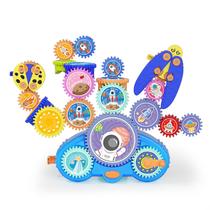 Conjunto de brinquedos Gear Fivoro STEM Gears Toys para crianças de mais de 3 anos com 18 unidades Conjunto de brinquedos Gear Fivoro STEM Gears Toys para crianças de mais de 3 anos com 18 unidades