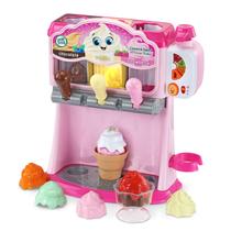 Conjunto de brinquedos Ice Cream Maker LeapFrog Count e Swirl Pink 2+