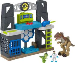 Conjunto de Brinquedos Imaginext Jurassic World Fisher-Price - Dinossauros
