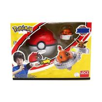 Conjunto de Brinquedos Interativos Pokémon - Pikachu, Squirtle e Charmander - Gyro Top para Crianças