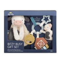 Conjunto de Brinquedos Itzy Ritzy Farm - Com Cow Lovey & Mordedor