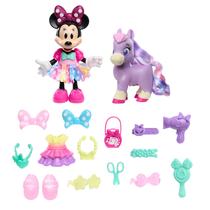 Conjunto de brinquedos Just Play Disney Junior Minnie Mouse Groom & Glam