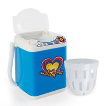 Conjunto de brinquedos Kids Pretend Play Appliance, kit em miniatura azul