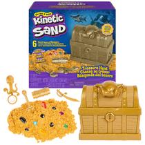 Conjunto de Brinquedos Kinetic Sand Treasure Hunt - 737g de Areia Cintilante Conjunto de Brinquedos Kinetic Sand Treasure Hunt - 737g de Areia Cintilante