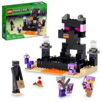 Conjunto de brinquedos LEGO Minecraft The End Arena 21242 Battle