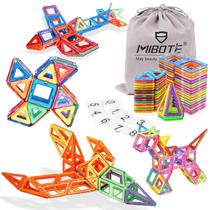 Conjunto de brinquedos magnéticos Building Blocks 102 peças para crianças de 3 anos ou mais