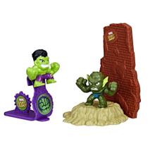 Conjunto de brinquedos Marvel Stunt Squad Hulk vs Abomination