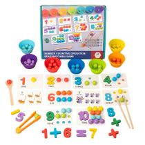 Conjunto de brinquedos matemáticos aritméticos Montessori SWIMDOG para 2 a 5 anos Conjunto de brinquedos matemáticos aritméticos Montessori SWIMDOG para 2 a 5 anos