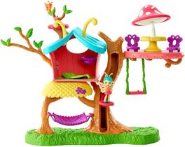 Conjunto de brinquedos Mattel Enchantimals Butterfly Clubhouse com boneca Baxi