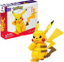 Conjunto de Brinquedos Mega Pokémon Jumbo Pikachu para Construção Conjunto de Brinquedos Mega Pokémon Jumbo Pikachu para Construção