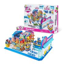 Conjunto de brinquedos Mini Mart com itens colecionáveis exclusivos da Série 4