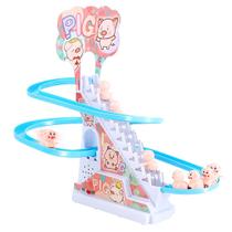 Conjunto de brinquedos NEXTAKE Pig Slide com música e luzes para crianças a partir de 3 anos
