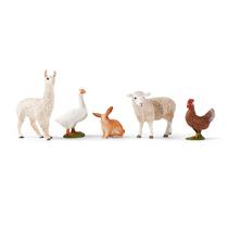 Conjunto de brinquedos para animais de fazenda Schleich Farm World de 5 peças para crianças a partir de 3 anos Conjunto de brinquedos para animais de fazenda Schleich Farm World de 5 peças para crianças a partir de 3 anos