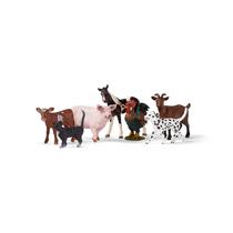 Conjunto de brinquedos para animais de fazenda Schleich Farm World de 7 peças com dálmata