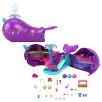 Conjunto de brinquedos para barcos Polly Pocket Sparkle Cove Adventure Conjunto de brinquedos para barcos Polly Pocket Sparkle Cove Adventure