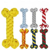 Conjunto de brinquedos para cães, corda de algodão em forma de osso, 7 peças para mastigar Conjunto de brinquedos para cães, corda de algodão em forma de osso, 7 peças para mastigar