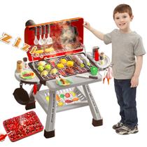 Conjunto de brinquedos para churrasco Kimicare Kimicare Kids BBQ Kitchen Playset Conjunto de brinquedos para churrasco Kimicare Kimicare Kids BBQ Kitchen Playset