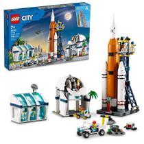 Conjunto de brinquedos para construção LEGO City Rocket Launch Center 60351
