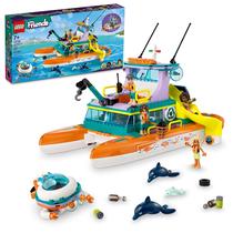 Conjunto de brinquedos para construção LEGO Friends Sea Rescue Boat 41734 7+ Years