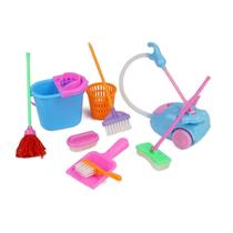 Conjunto de brinquedos para decoração de banheiro Household Pretend Play 9 unidades Conjunto de brinquedos para decoração de banheiro Household Pretend Play 9 unidades