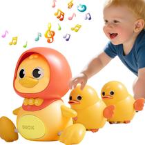 Conjunto de brinquedos para engatinhar bebês JUYEE Magnetic Swaying Ducks com música Conjunto de brinquedos para engatinhar bebês JUYEE Magnetic Swaying Ducks com música