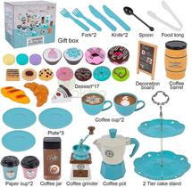 Conjunto de brinquedos para máquinas de café infantis Kitche