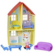 Conjunto de Brinquedos Peppa Pig - Casa da Família com Boneco - Peppa's Adventures Conjunto de Brinquedos Peppa Pig - Casa da Família com Boneco - Peppa's Adventures