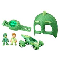 Conjunto de Brinquedos PJ Masks Gekko Power Pack - 2 Figuras + Veículo