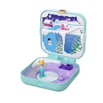 Conjunto de brinquedos Polly Pocket Hidden Hideouts Frosty Fairytale Conjunto de brinquedos Polly Pocket Hidden Hideouts Frosty Fairytale
