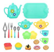 Conjunto de brinquedos Pretend Simulation Kid Simulation Tea Pot Tea Cup Tea Ware