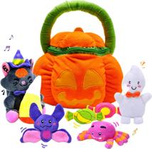 Conjunto de brinquedos Pumpkin Halloween JOYIN Baby com 8 peças divertidas Conjunto de brinquedos Pumpkin Halloween JOYIN Baby com 8 peças divertidas