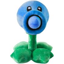 Conjunto de brinquedos PVZ de pelúcia Peashooter e Ice Pea Zombies para crianças